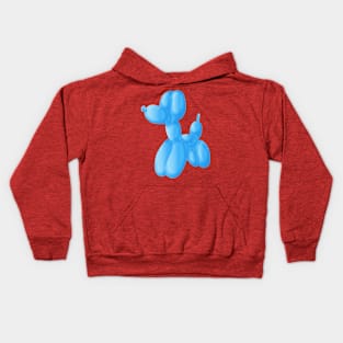 Blue Poodle Kids Hoodie